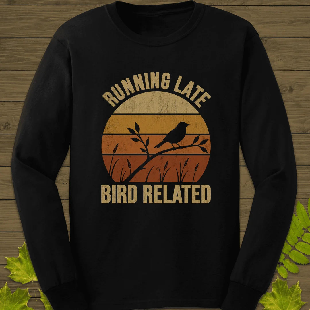 Bird Related Long Sleeve in Black