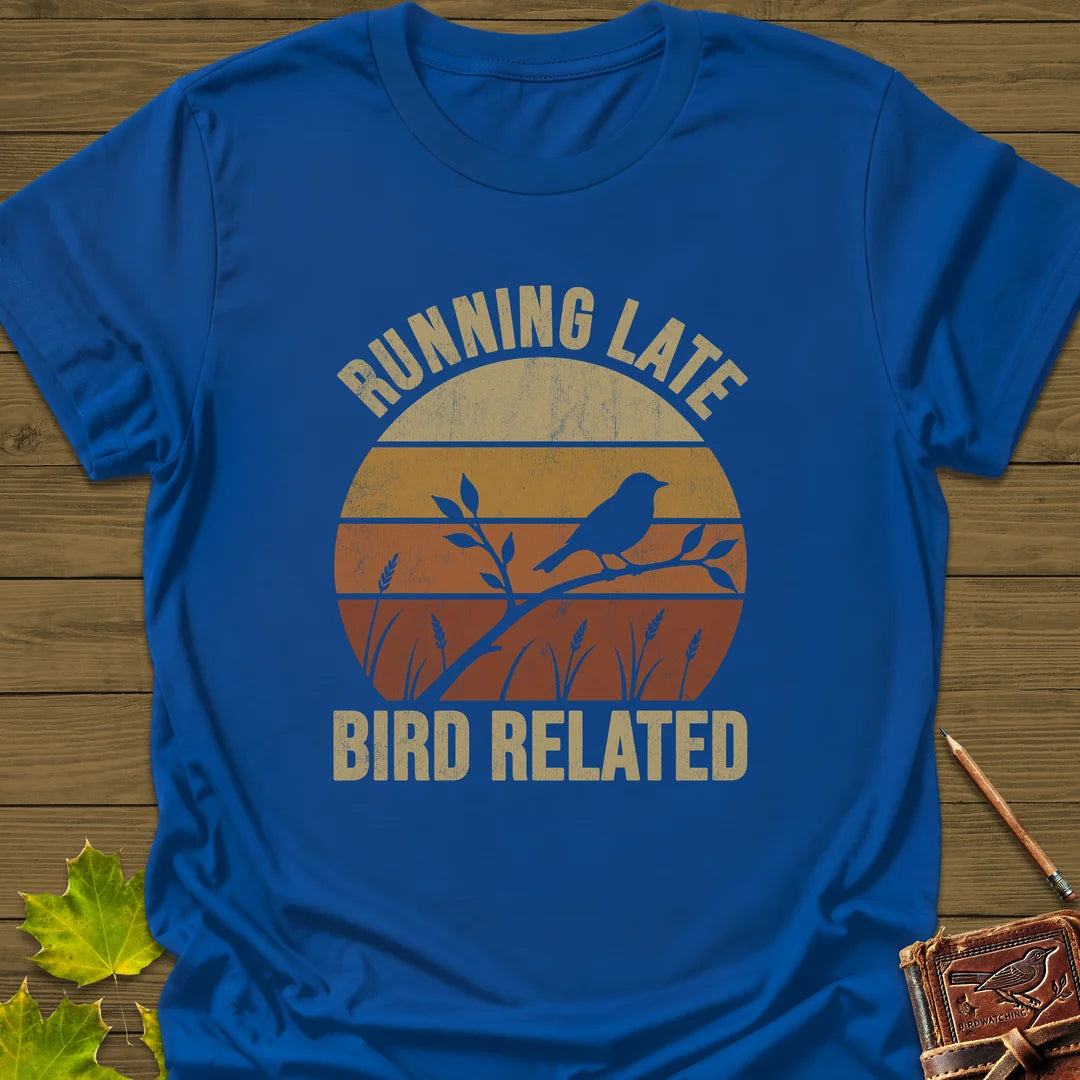 Bird Related T-Shirt in Royal