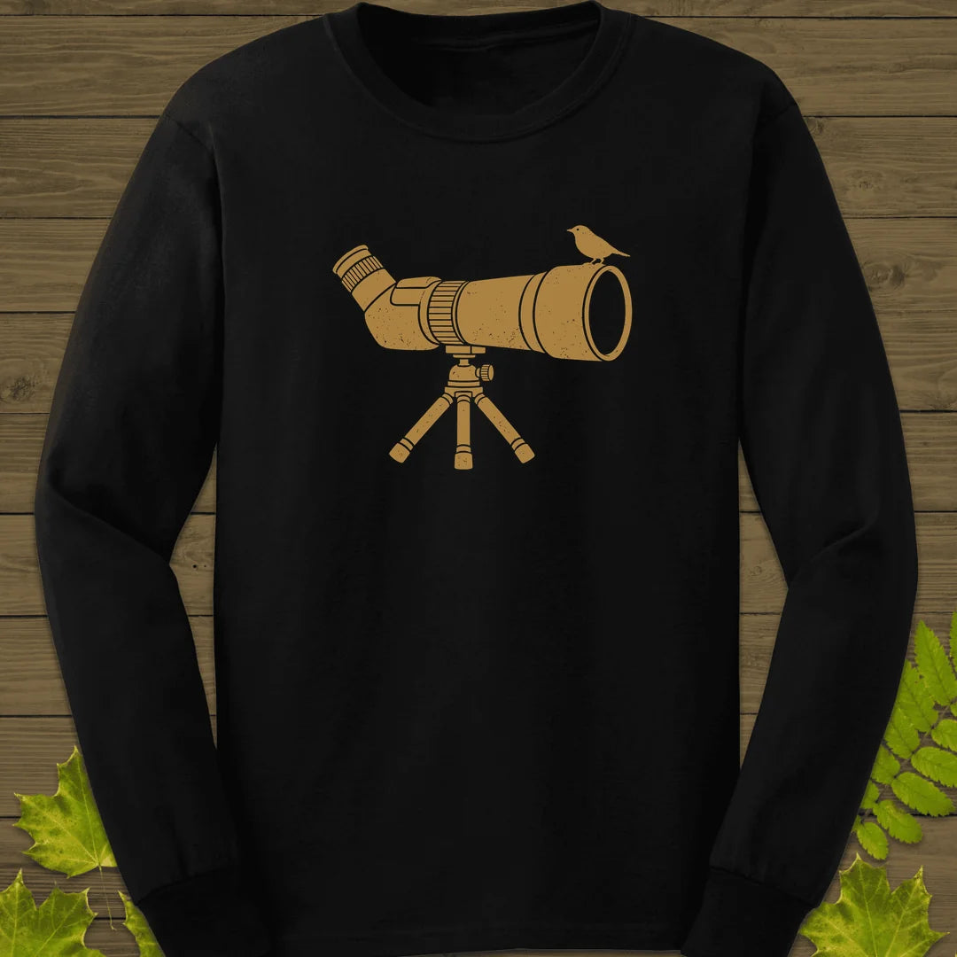 Scope Perch Long Sleeve in Black