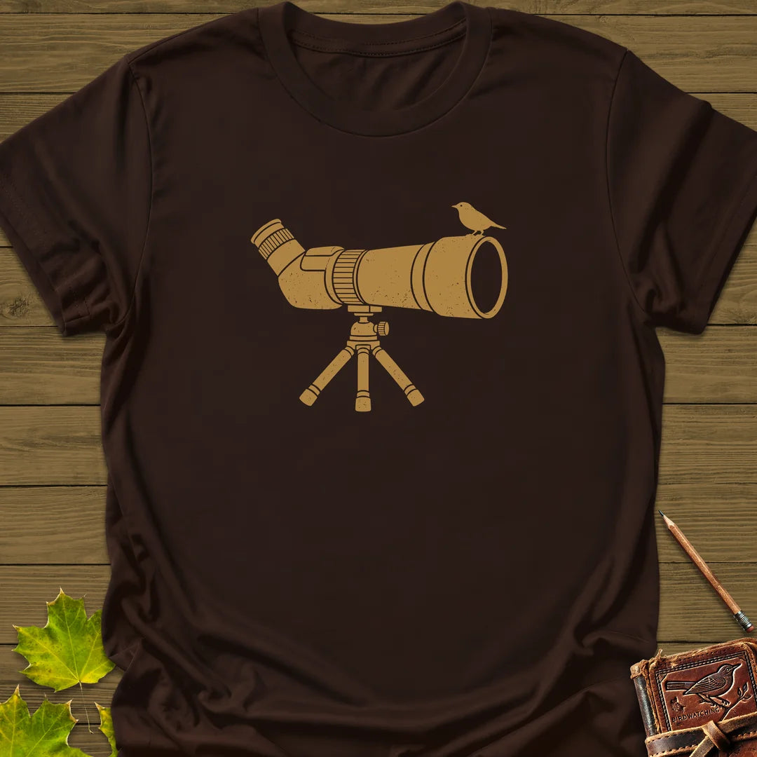 Scope Perch T-Shirt in Dark Chocolate