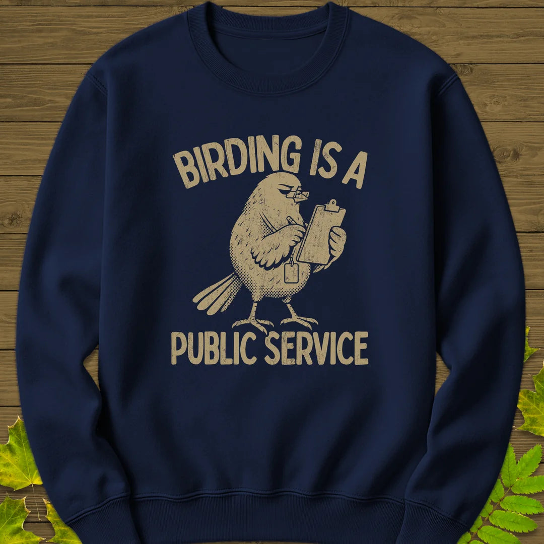 Public Service Sweatshirt in Navy