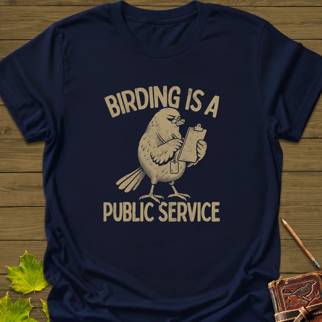 Public Service T-Shirt in Navy