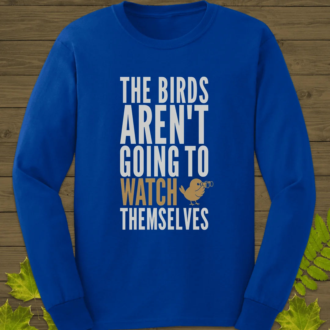 Watch Themselves Long Sleeve in Royal