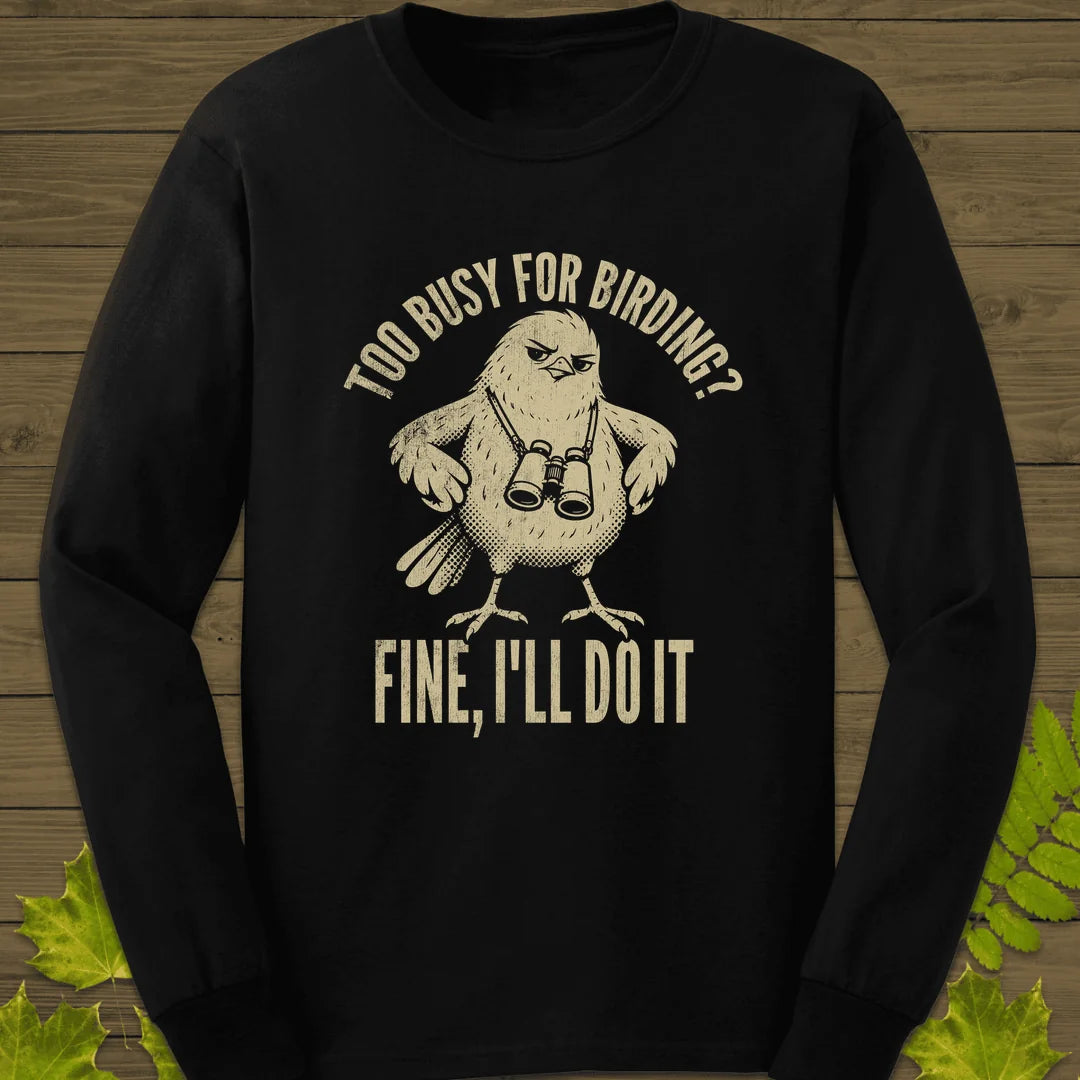 Fine, I'll Do It Long Sleeve in Black