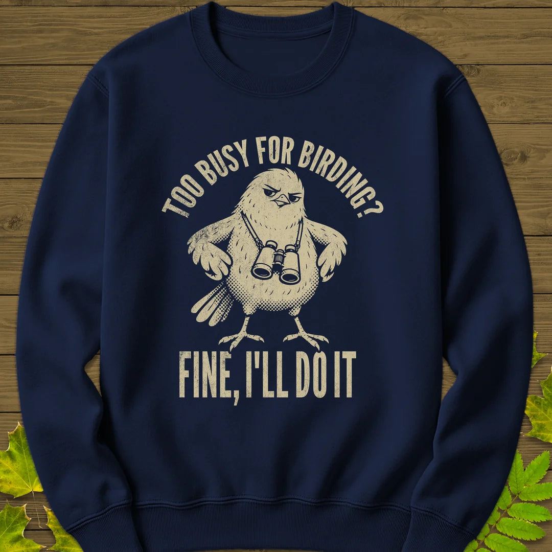 Fine, I'll Do It Sweatshirt in Navy