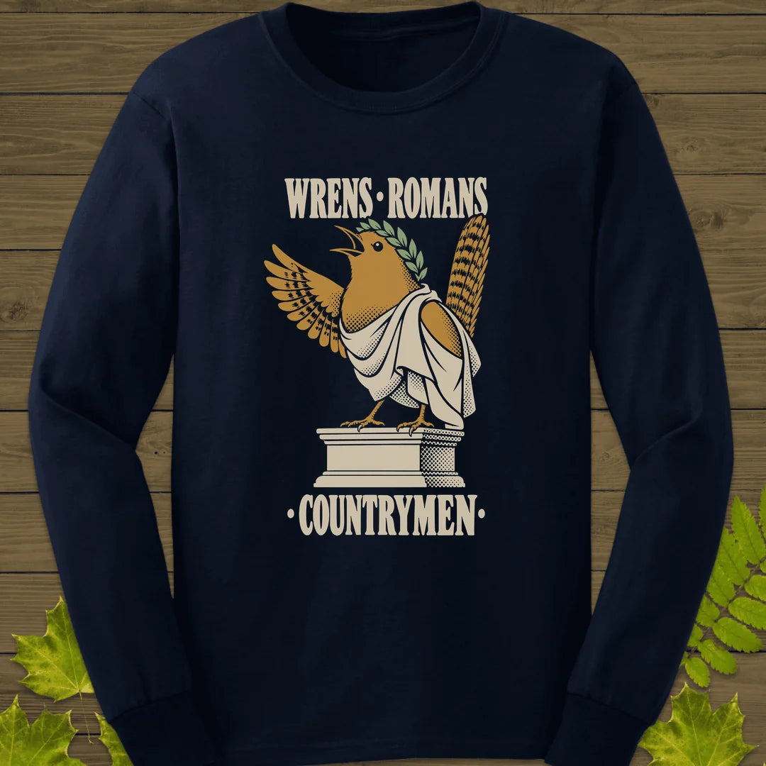 Wrens Romans Long Sleeve in Navy