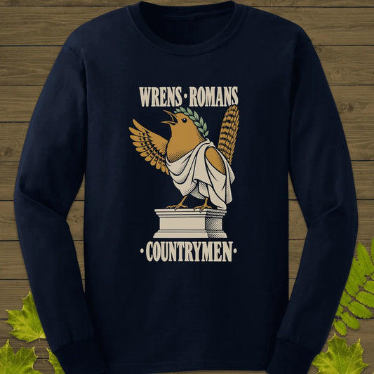 Wrens Romans Long Sleeve in Navy