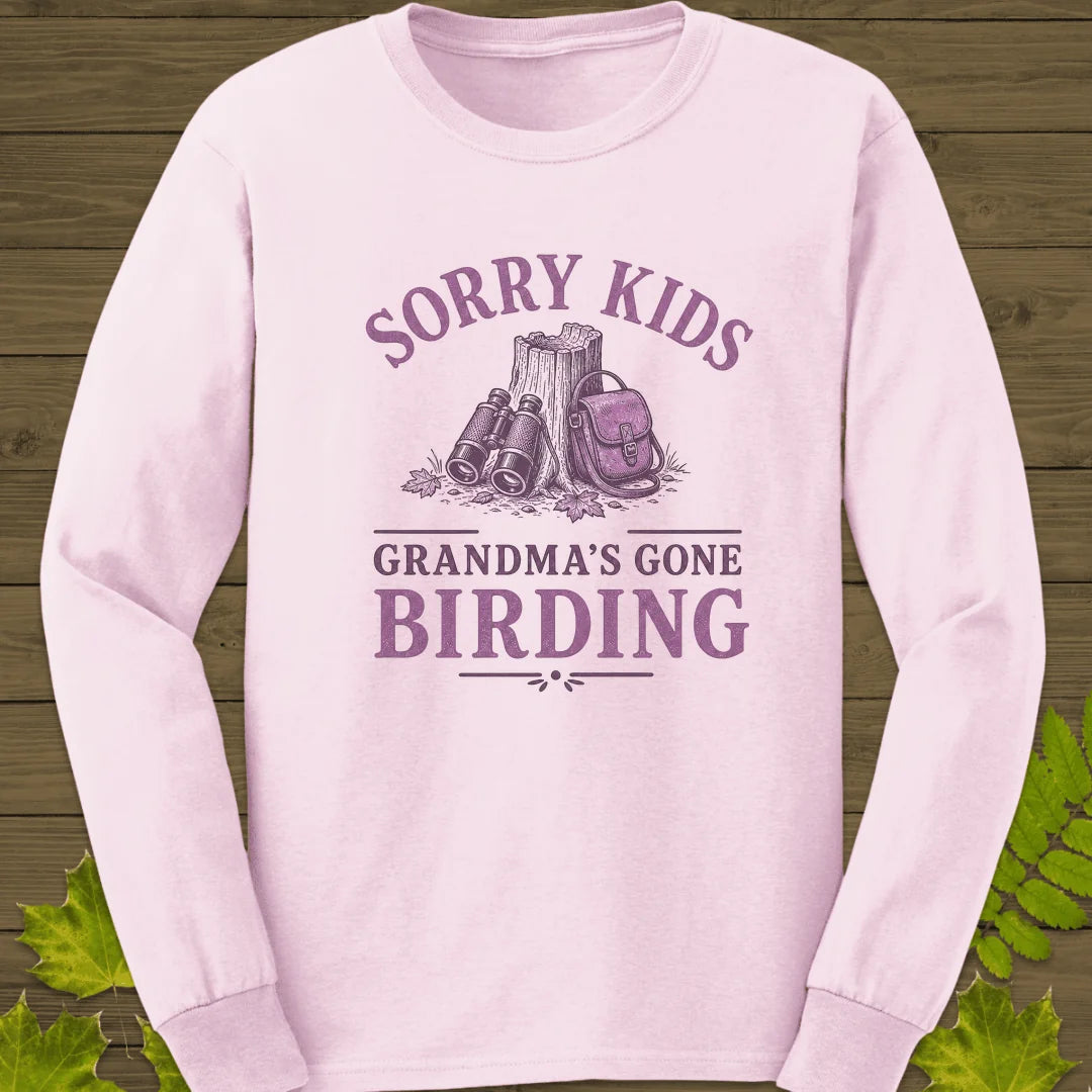 Grandma's Gone Long Sleeve in Light Pink