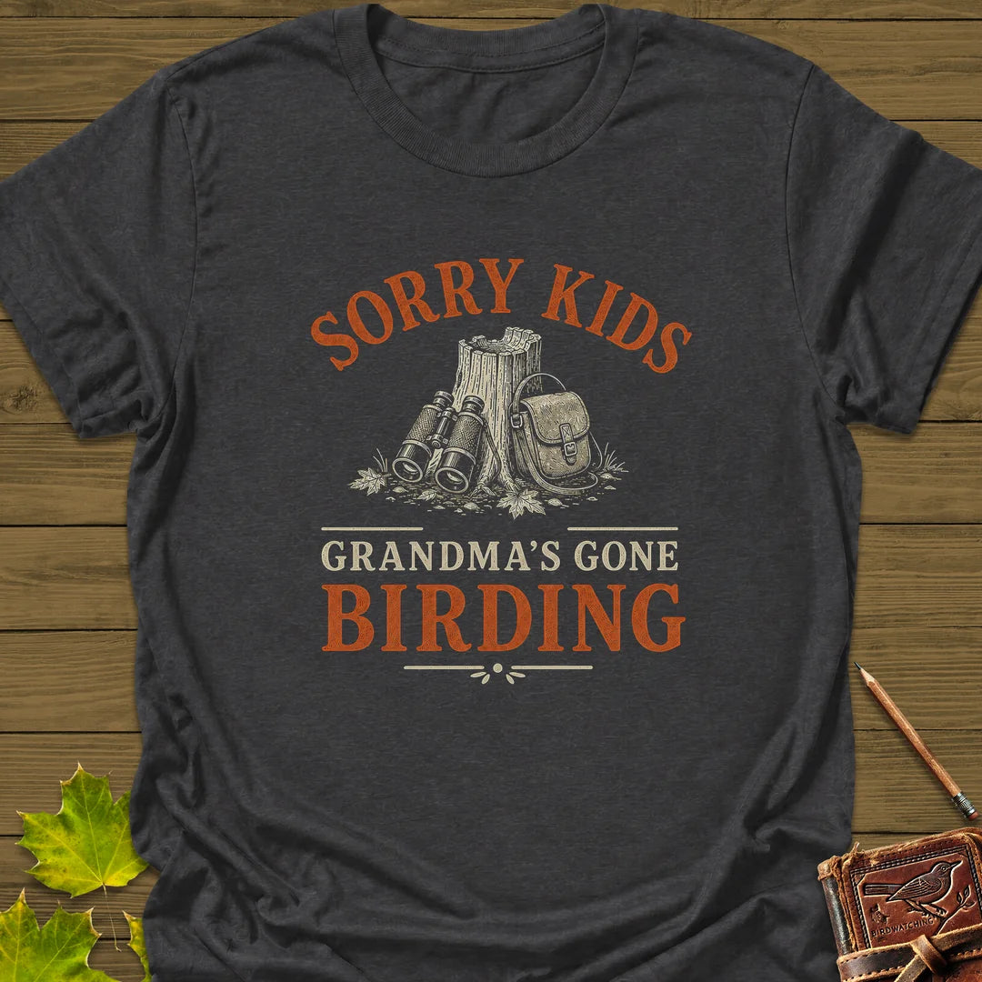 Grandma's Gone T-Shirt in Dark Heather