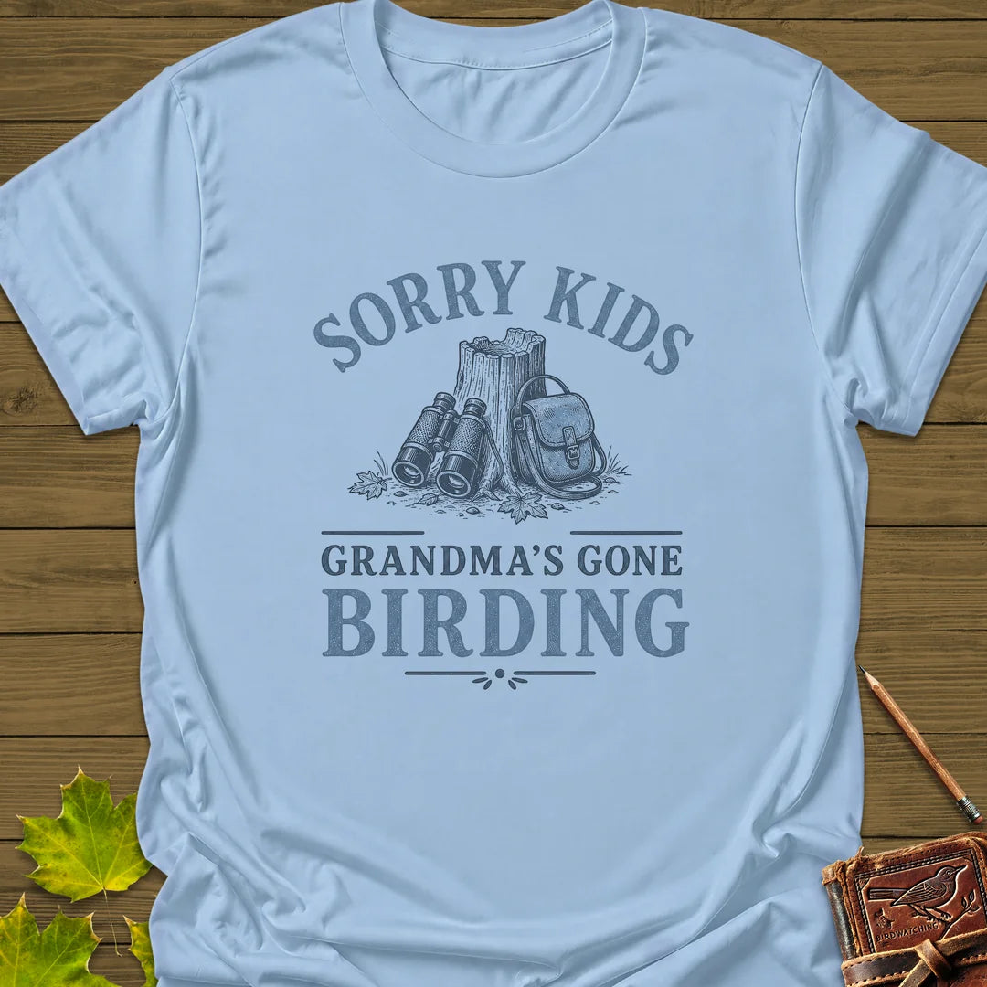 Grandma's Gone T-Shirt in Light Blue