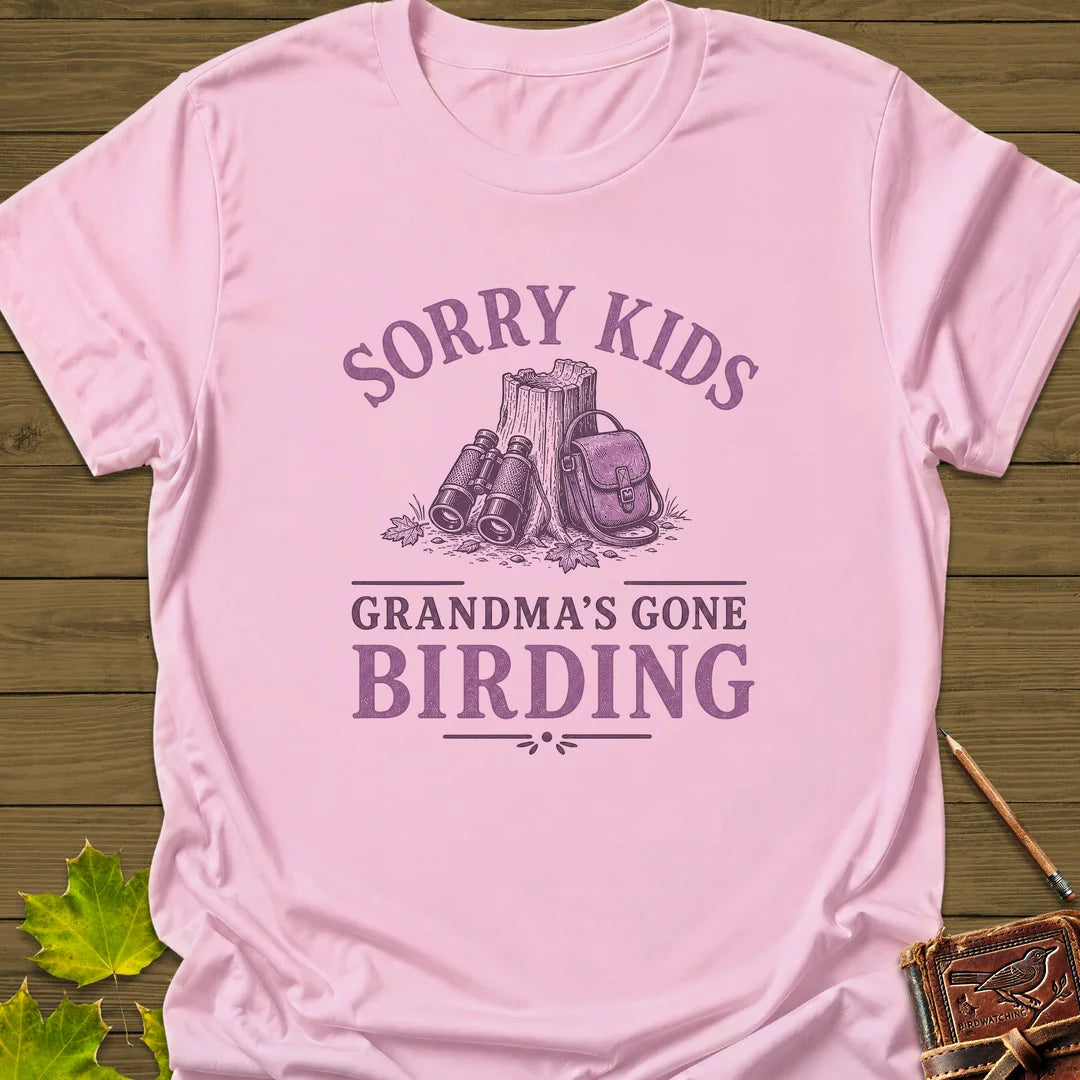 Grandma's Gone T-Shirt in Light Pink