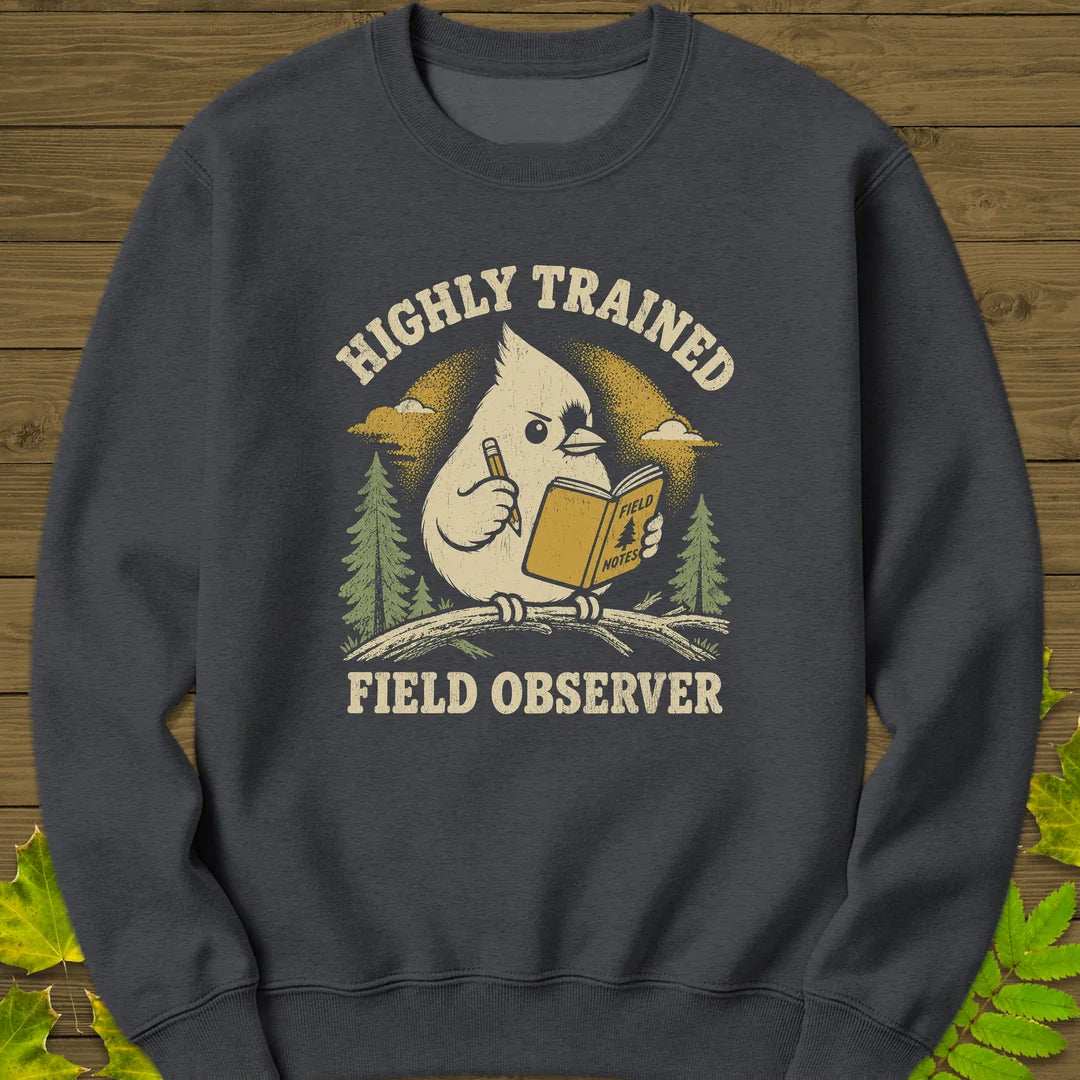 Field Observer Sweatshirt in Dark Heather