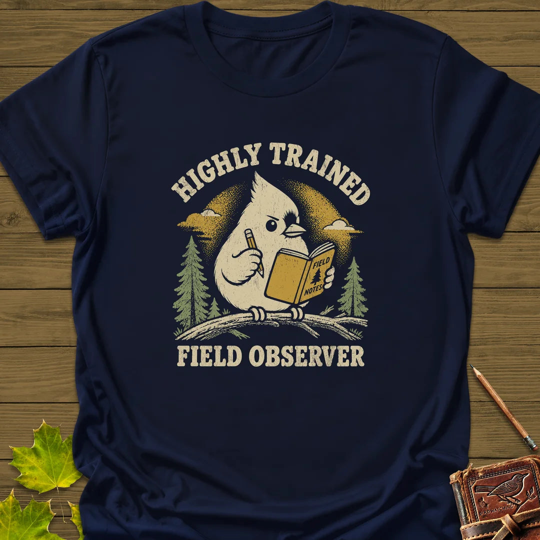 Field Observer T-Shirt in Navy