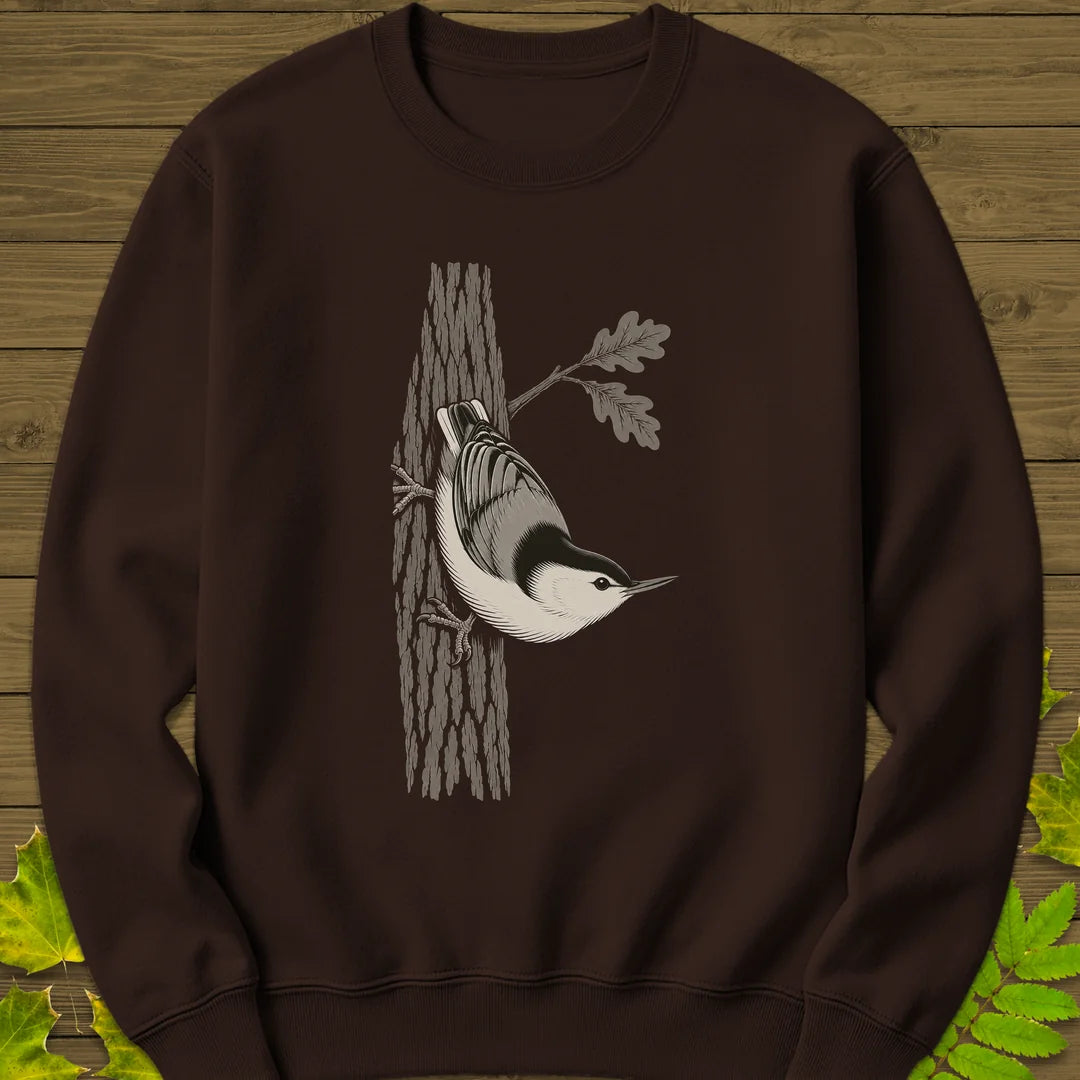 Headfirst Down Sweatshirt in Dark Chocolate