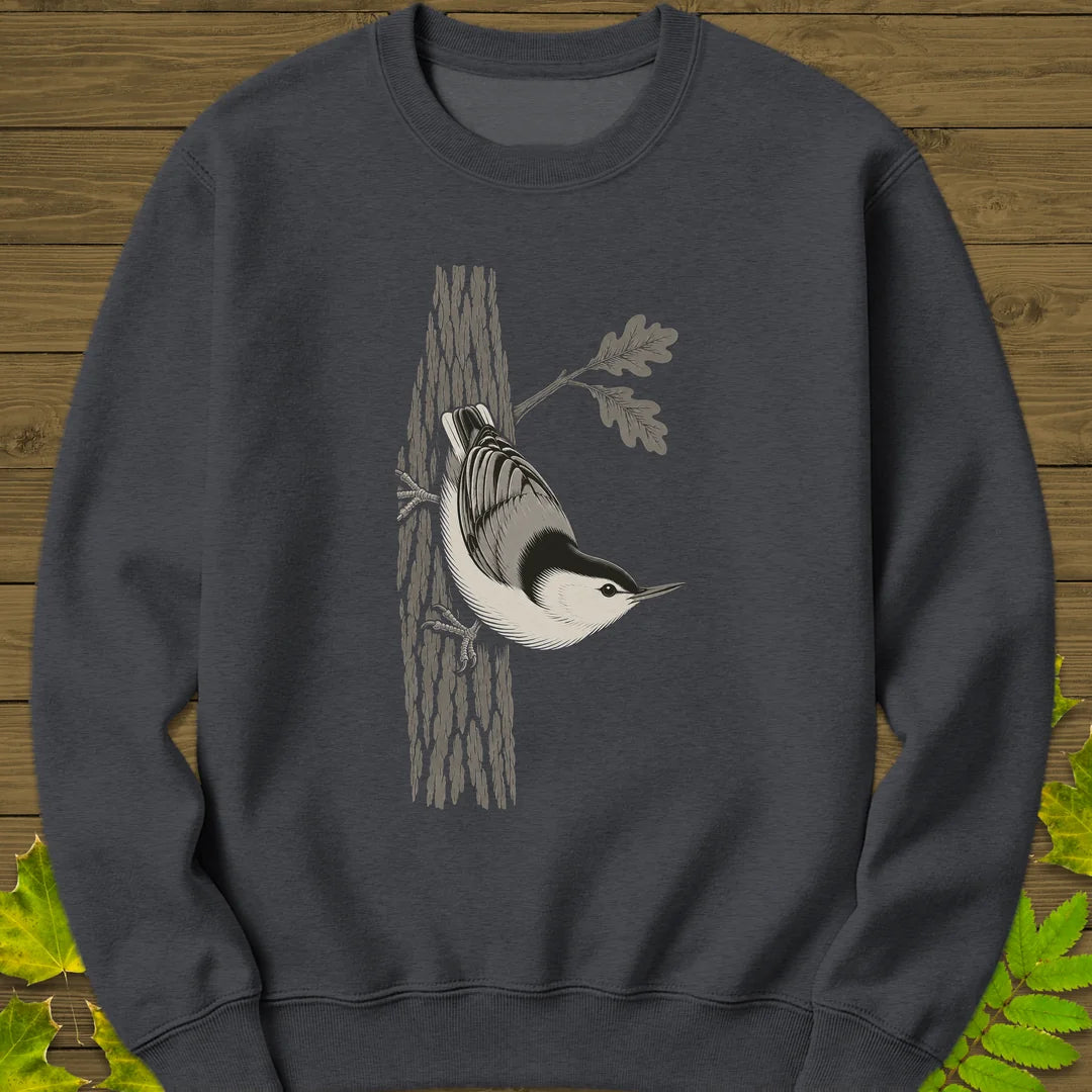 Headfirst Down Sweatshirt in Dark Heather