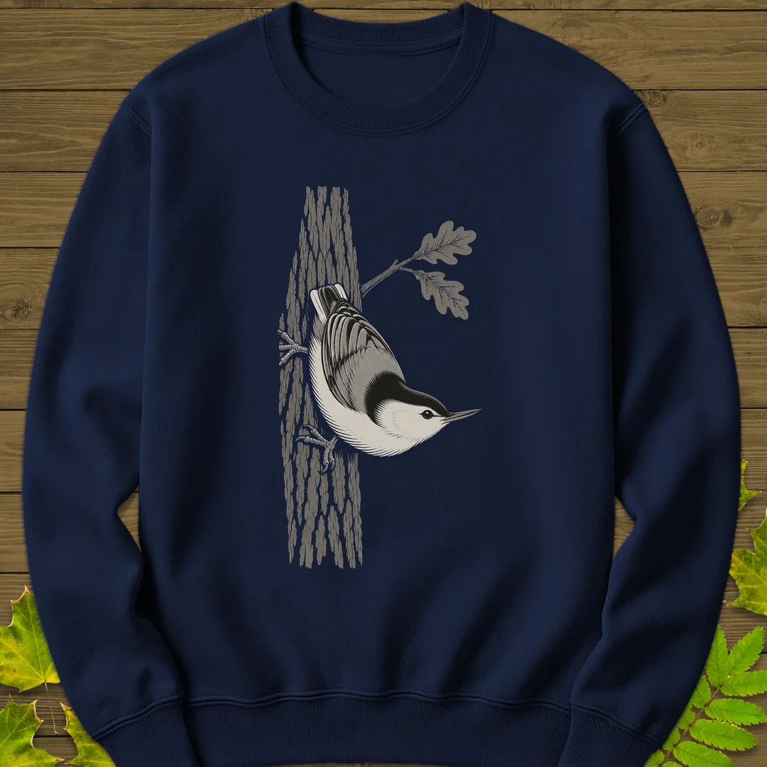 Headfirst Down Sweatshirt in Navy
