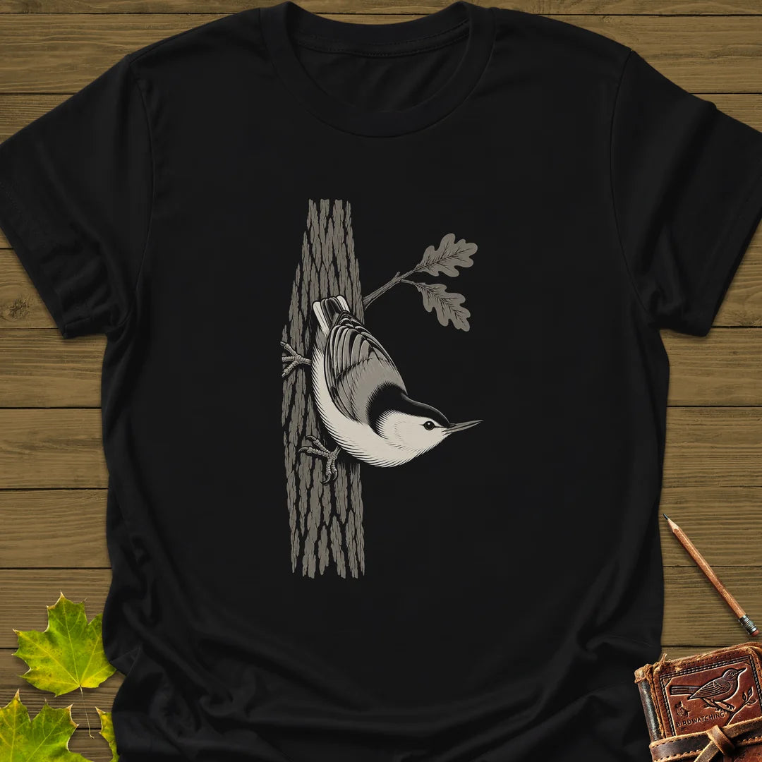 Headfirst Down T-Shirt in Black