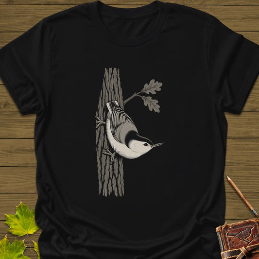Headfirst Down T-Shirt in Black