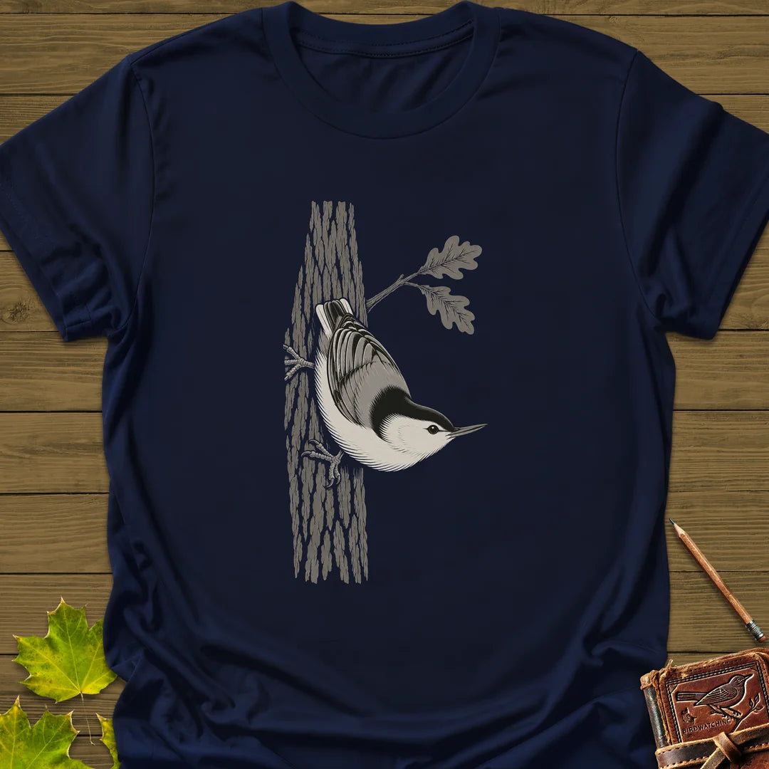 Headfirst Down T-Shirt in Navy