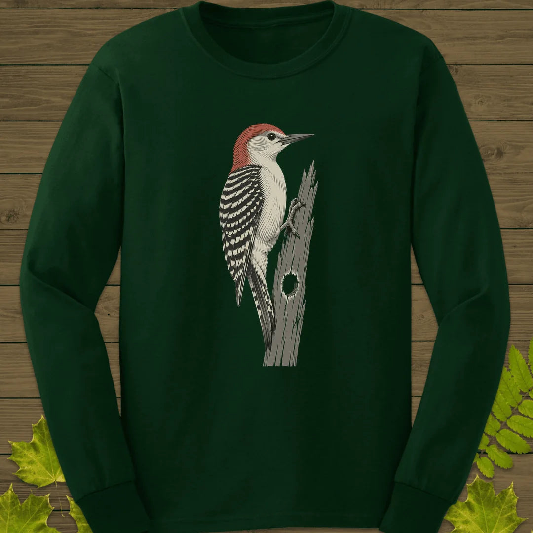 Knock Knock Long Sleeve in Forest Green