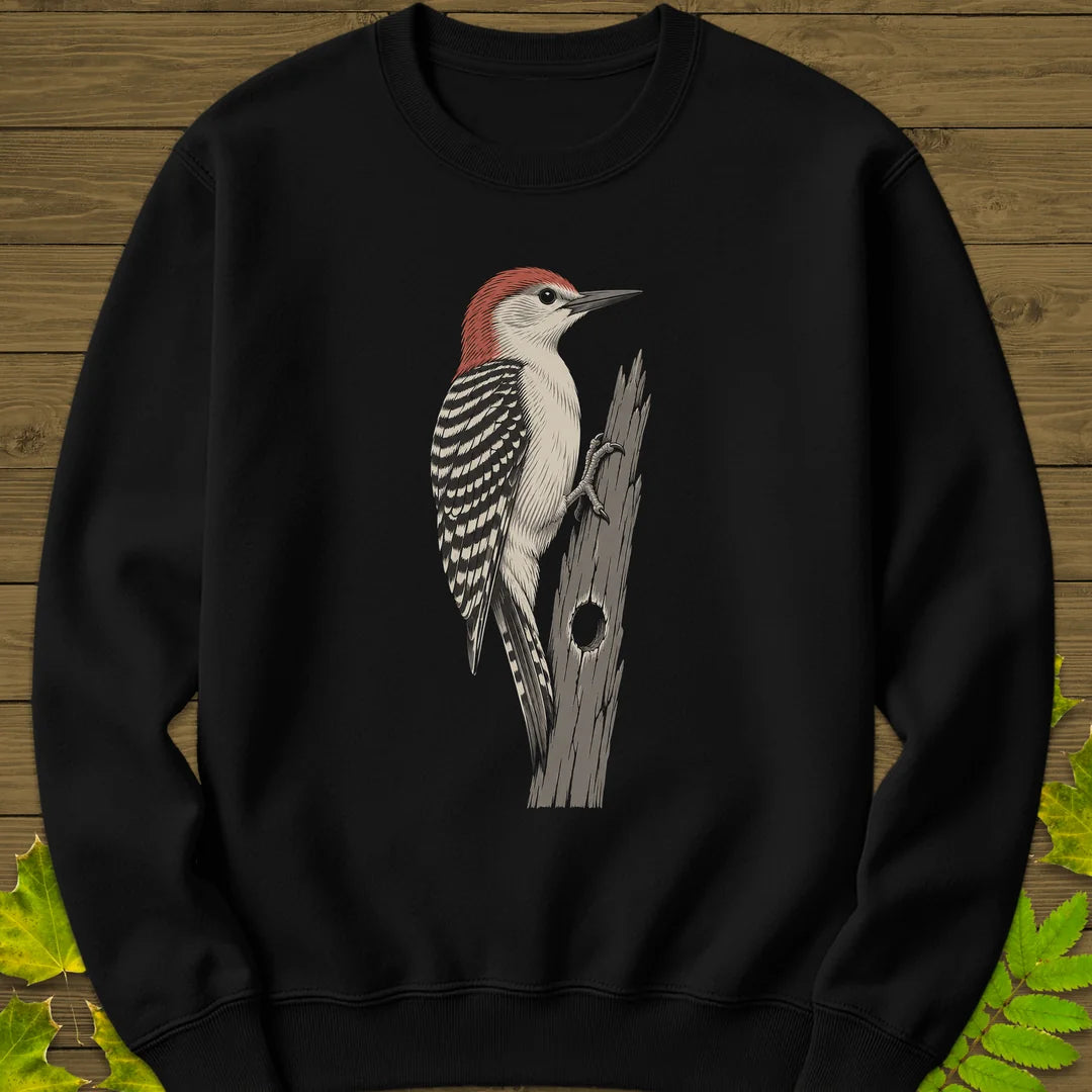 Knock Knock Sweatshirt in Black