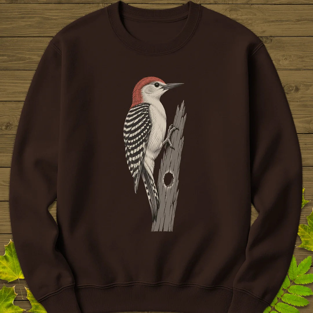 Knock Knock Sweatshirt in Dark Chocolate