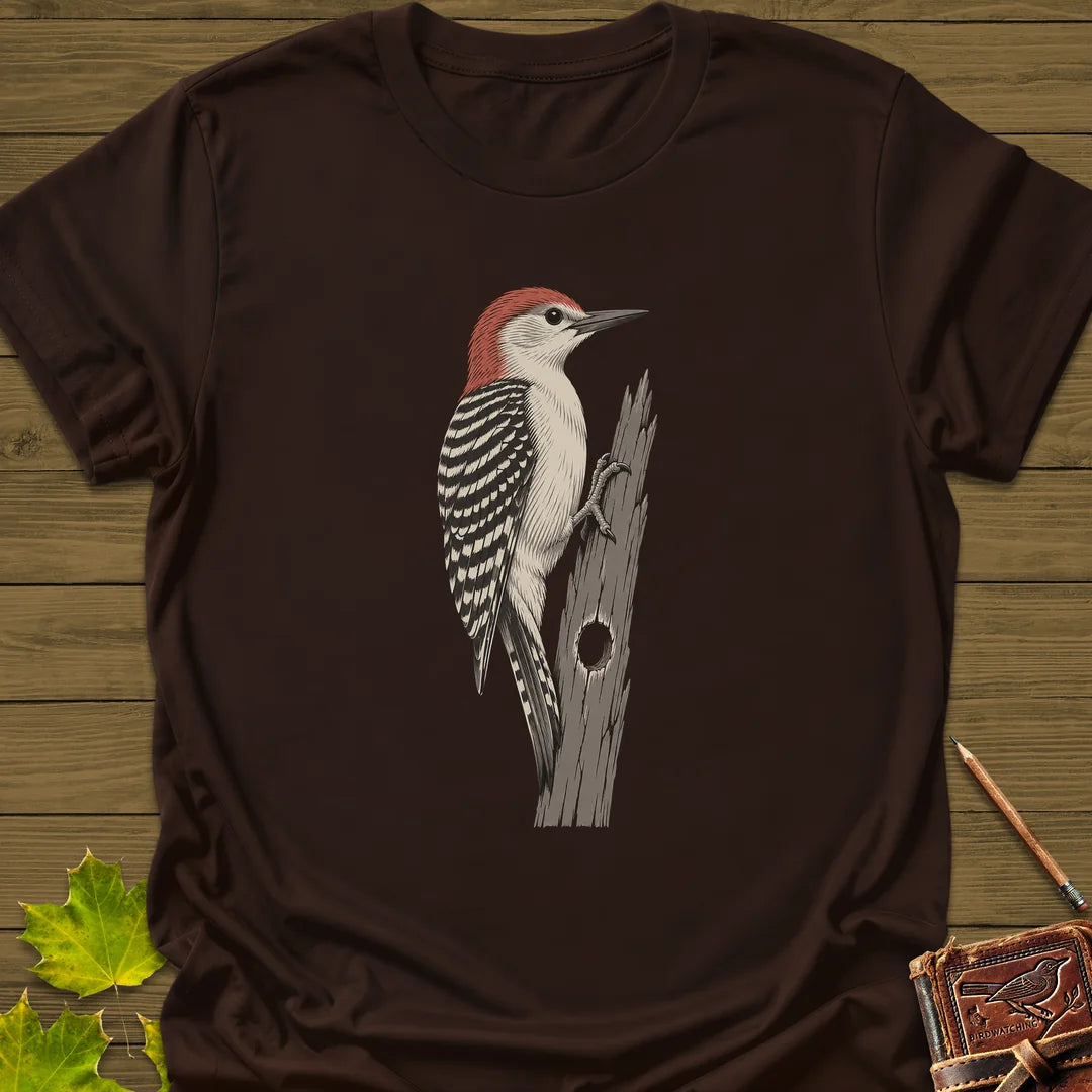 Knock Knock T-Shirt in Dark Chocolate
