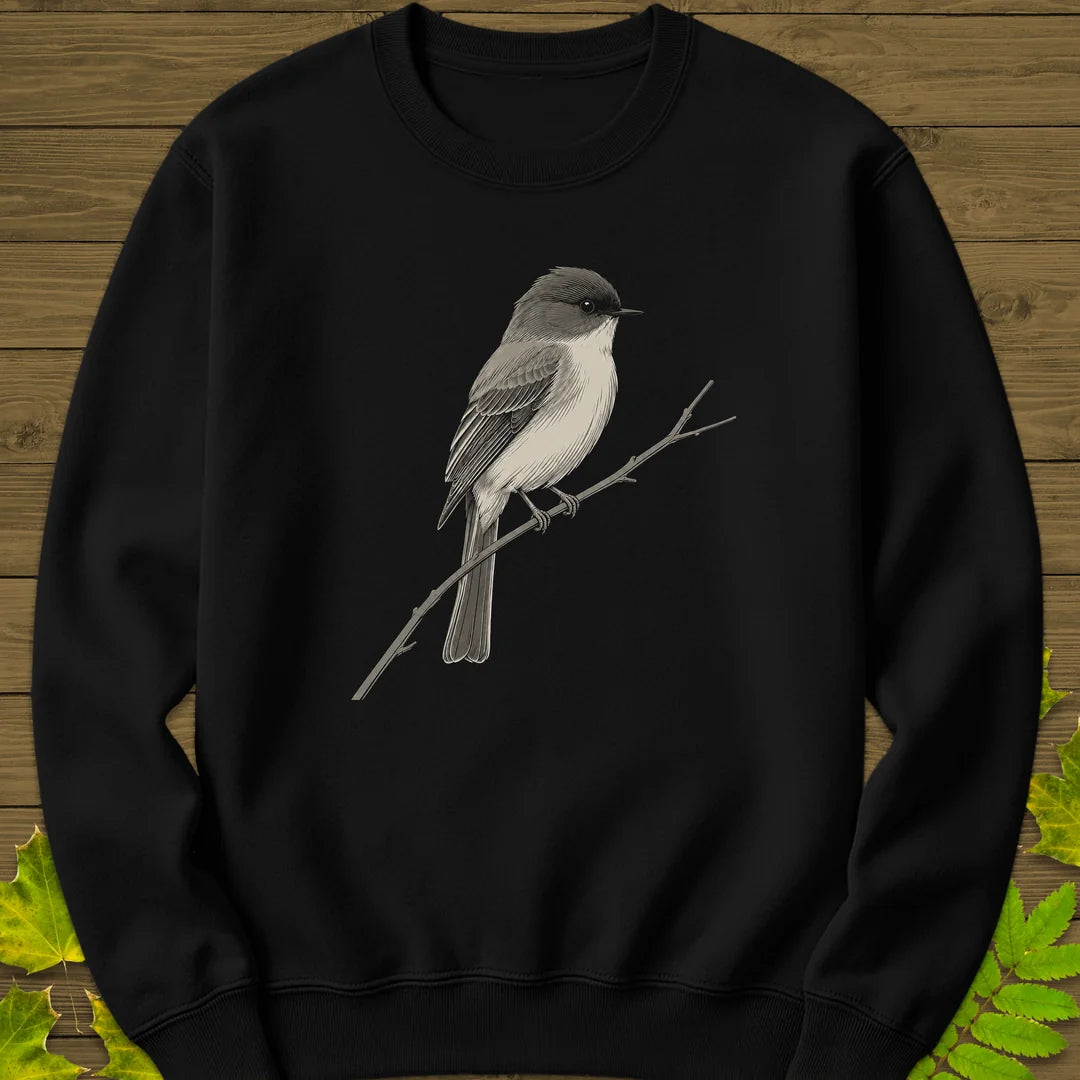 Quiet Phoebe Sweatshirt in Black