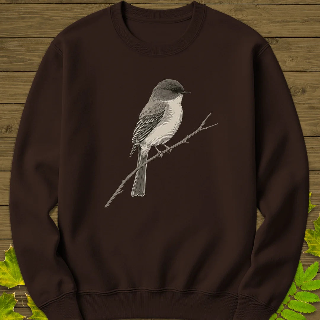 Quiet Phoebe Sweatshirt in Dark Chocolate