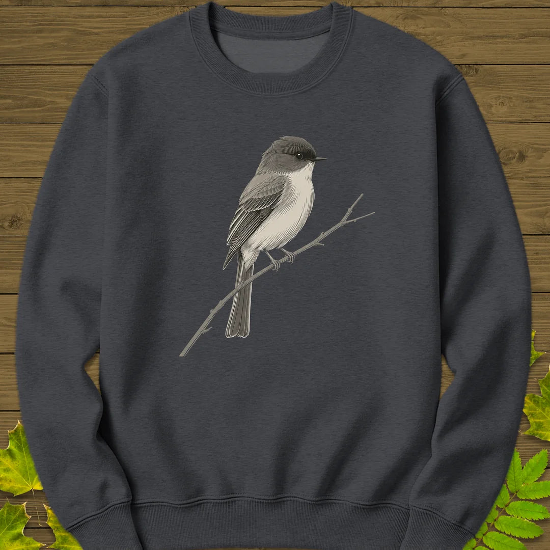 Quiet Phoebe Sweatshirt in Dark Heather