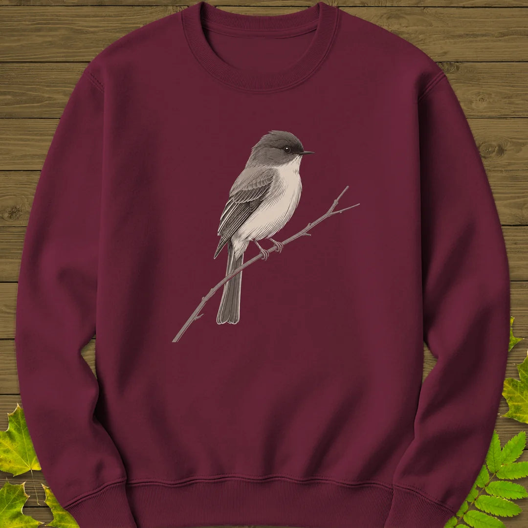 Quiet Phoebe Sweatshirt in Maroon
