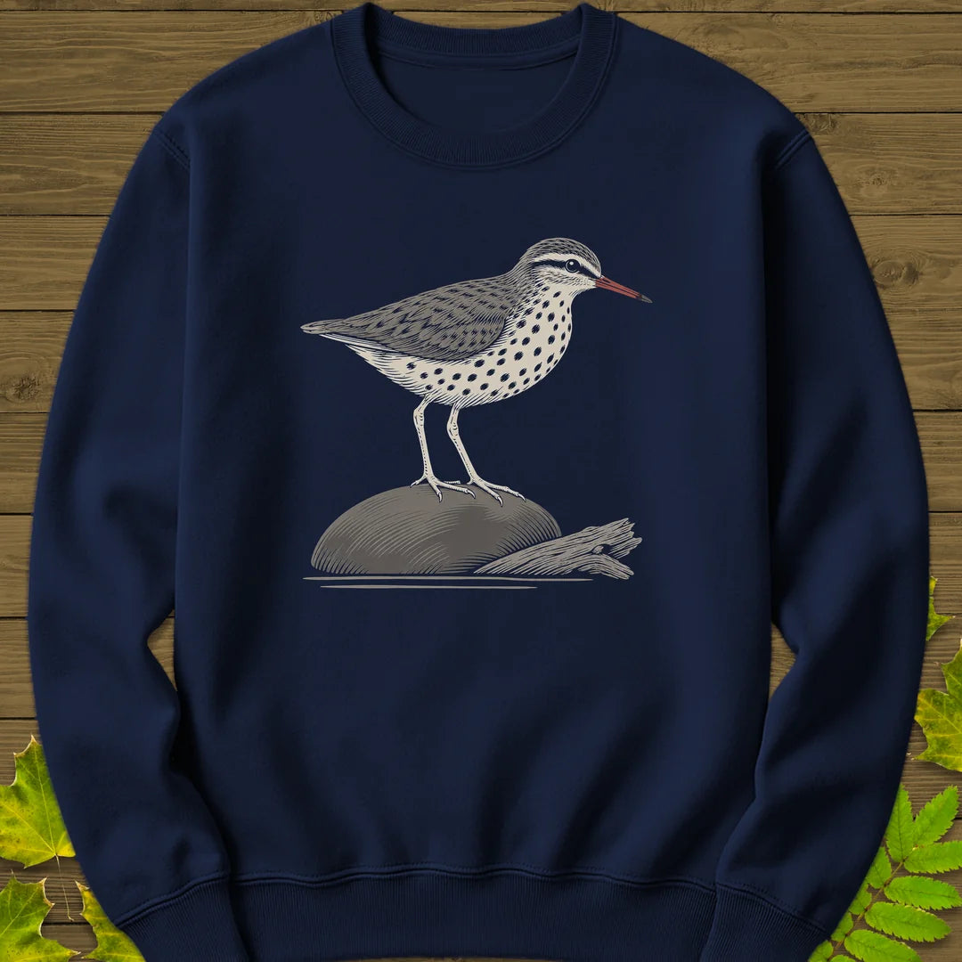 Shoreline Spots Sweatshirt in Navy