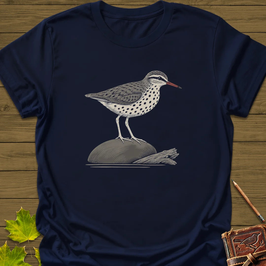 Shoreline Spots T-Shirt in Navy
