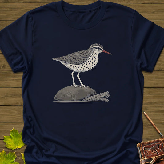 Shoreline Spots T-Shirt in Navy