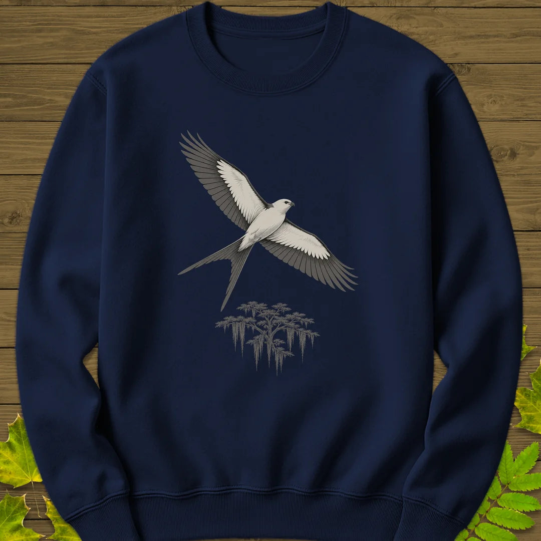 Kite Over Cypress Sweatshirt in Navy