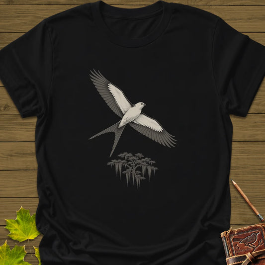 Kite Over Cypress T-Shirt in Black