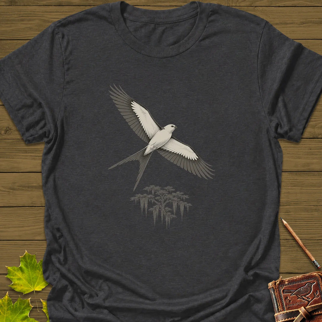 Kite Over Cypress T-Shirt in Dark Heather
