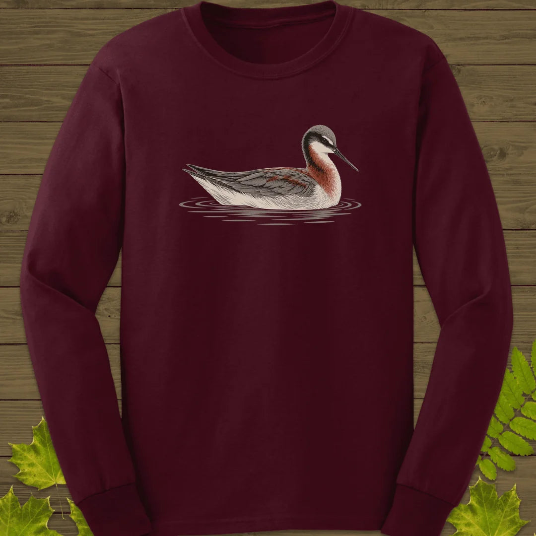 Spin Cycle Long Sleeve in Maroon