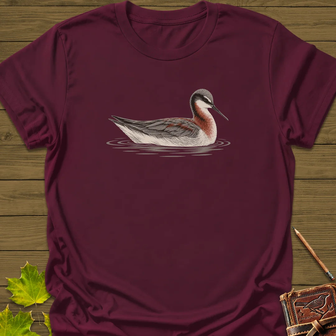 Spin Cycle T-Shirt in Maroon