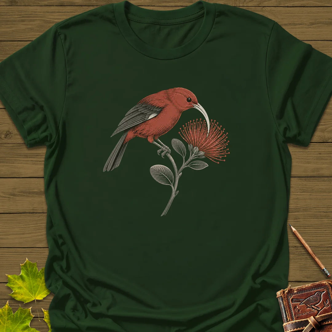 Nectar Sipper T-Shirt in Forest Green