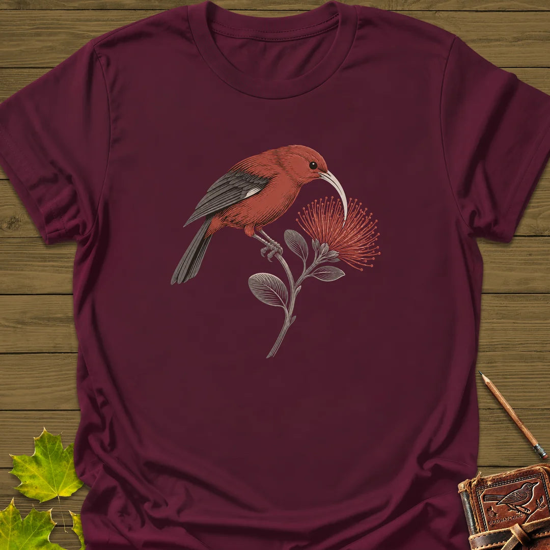 Nectar Sipper T-Shirt in Maroon