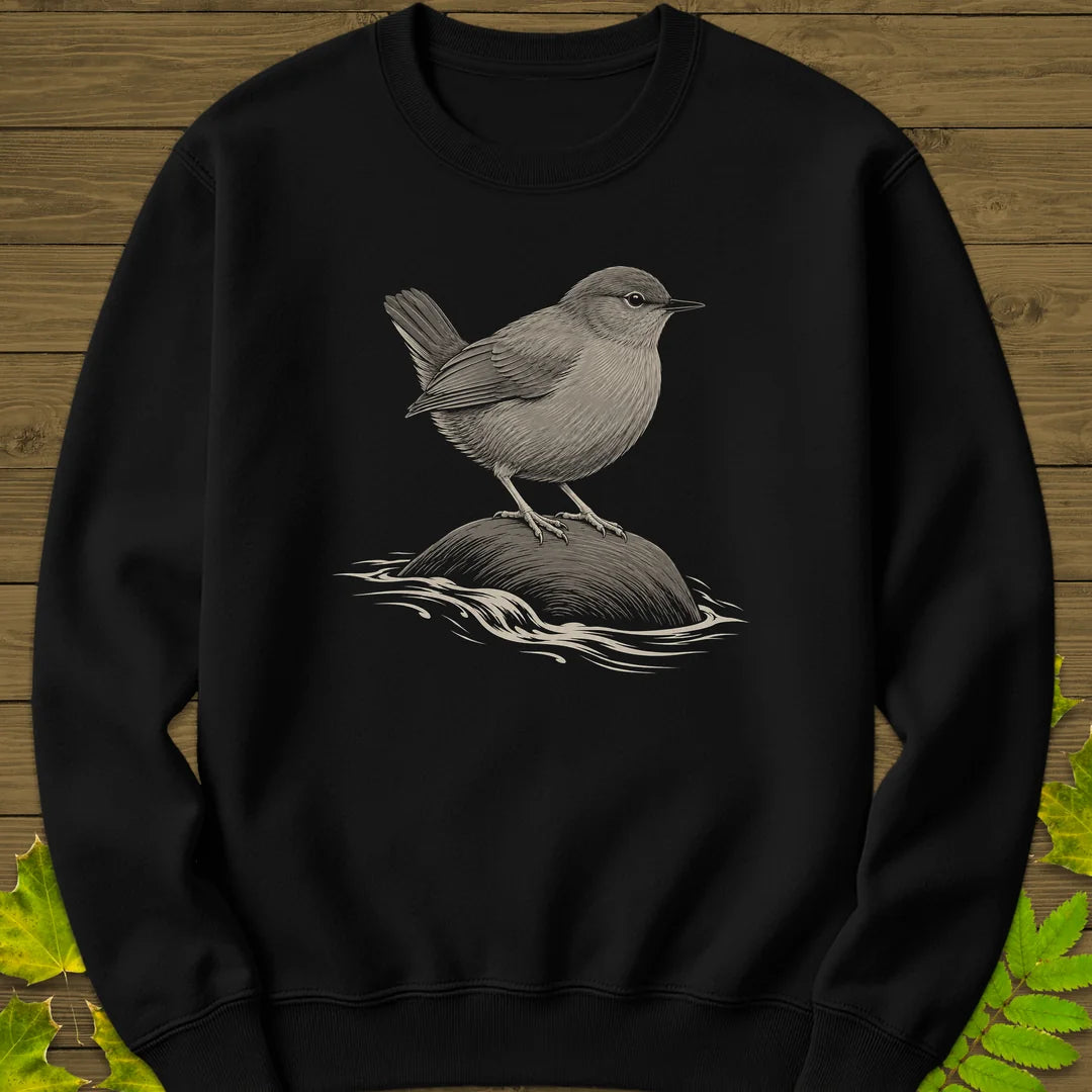 Stream Stone Sweatshirt in Black