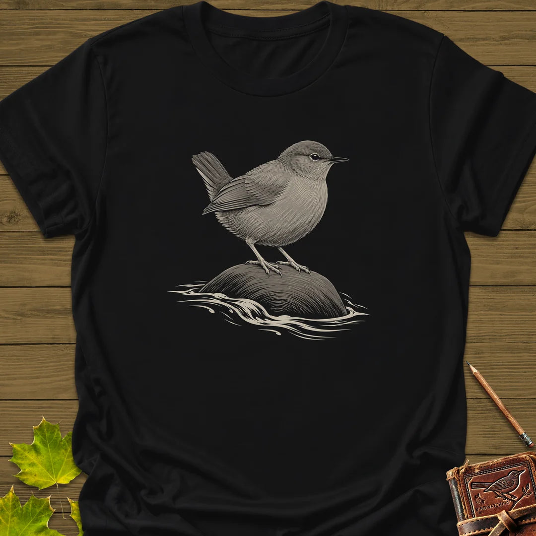Stream Stone T-Shirt in Black