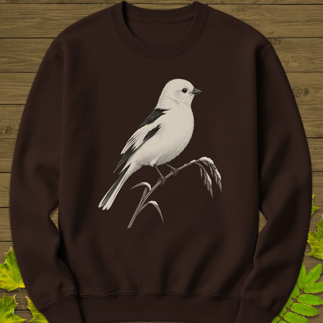 Snow Bunting Perch Sweatshirt in Dark Chocolate