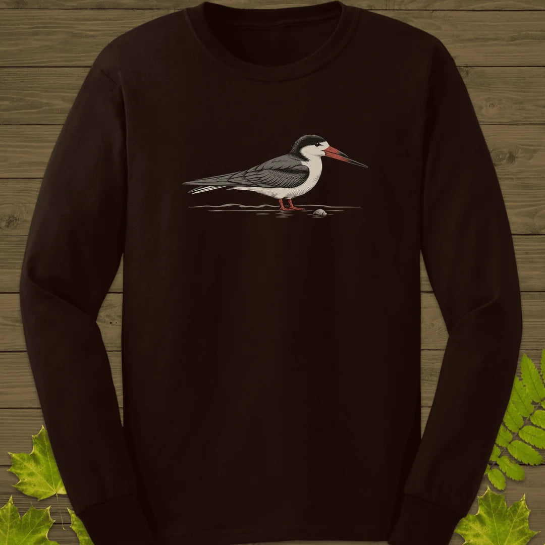 Skimmer Shore Long Sleeve in Dark Chocolate