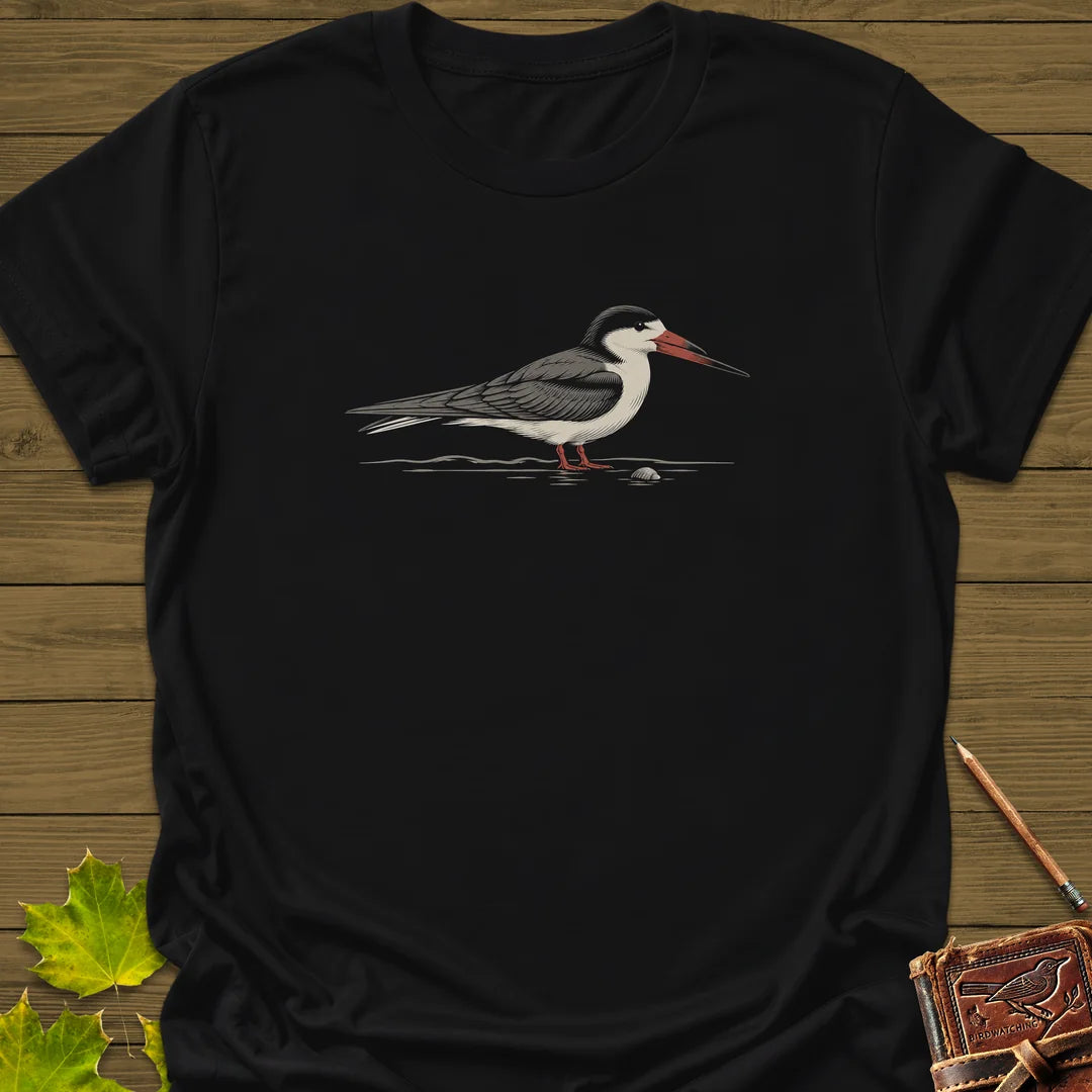 Skimmer Shore T-Shirt in Black