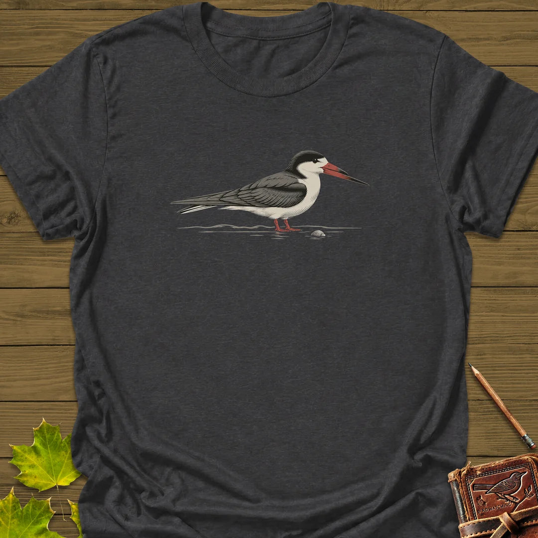 Skimmer Shore T-Shirt in Dark Heather