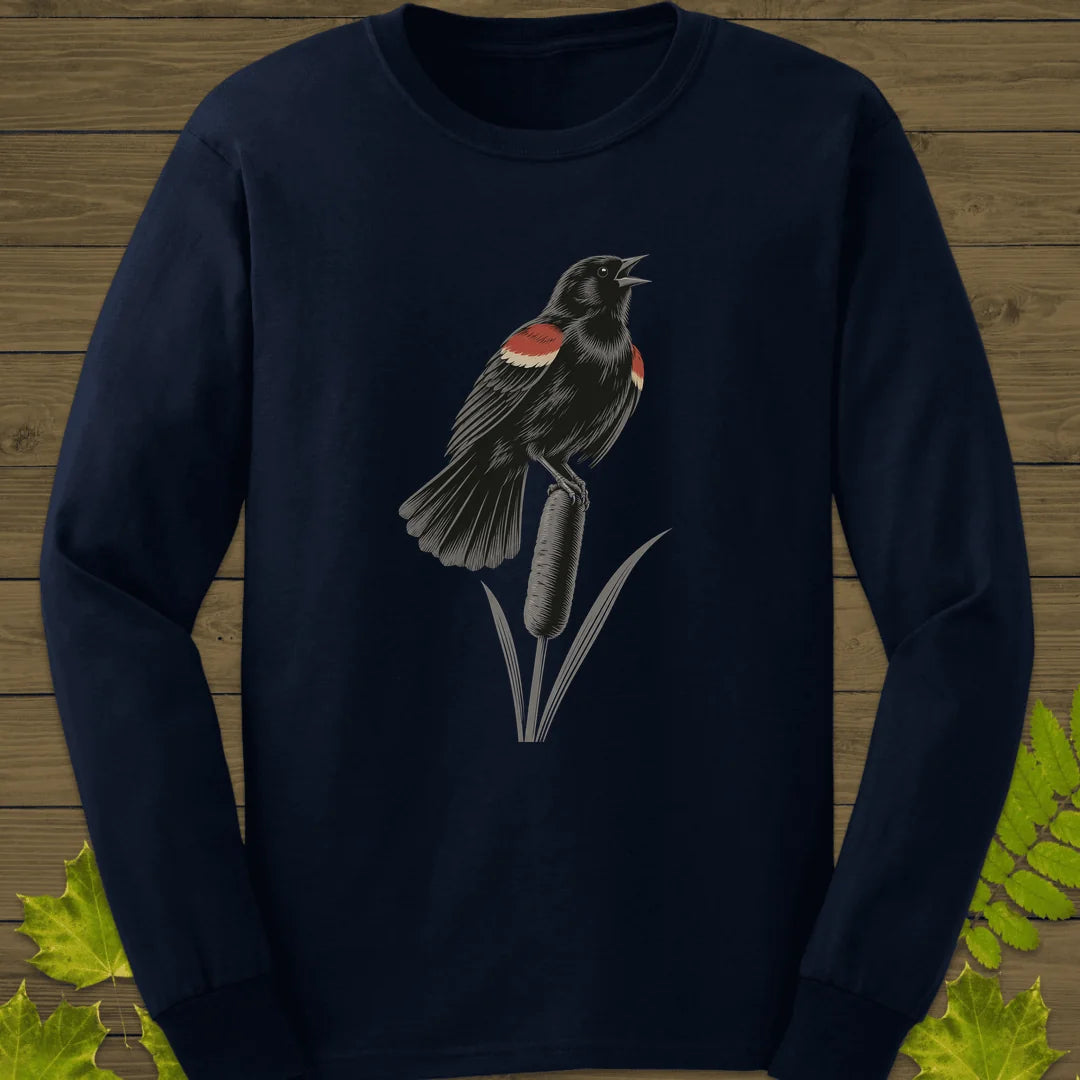 Cattail Song Long Sleeve in Navy