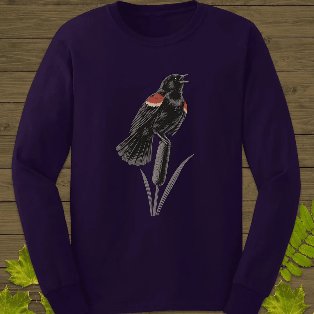 Cattail Song Long Sleeve in Purple