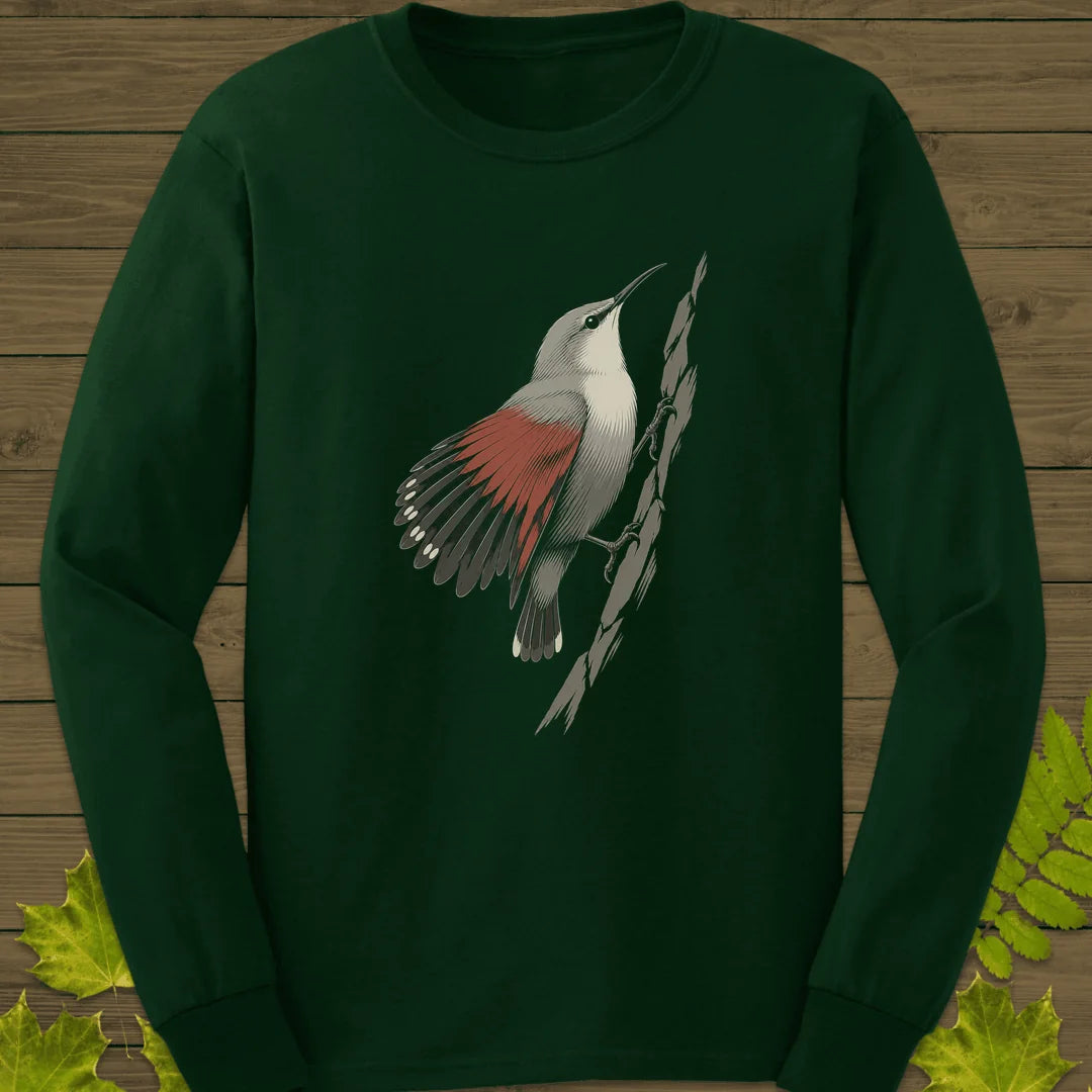 Cliffside Climber Long Sleeve in Forest Green